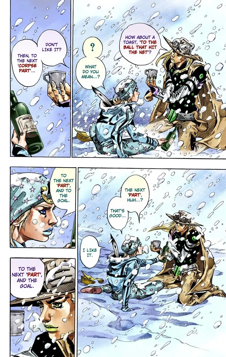 JoJo's Bizarre Adventure Steel Ball Run Colored Manga β Chapter 48 β Page 21