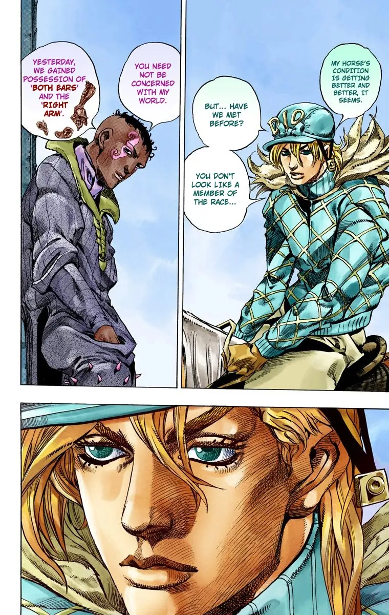 JoJo's Bizarre Adventure Steel Ball Run Colored Manga β Chapter 48 β Page 24