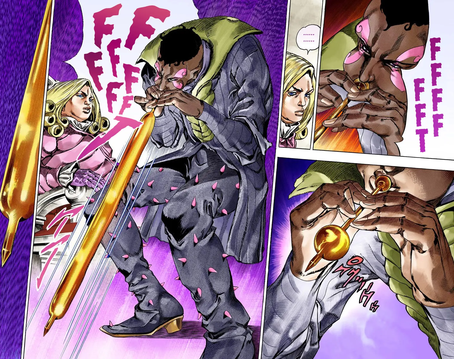 JoJo's Bizarre Adventure Steel Ball Run Colored Manga β Chapter 48 β Page 33