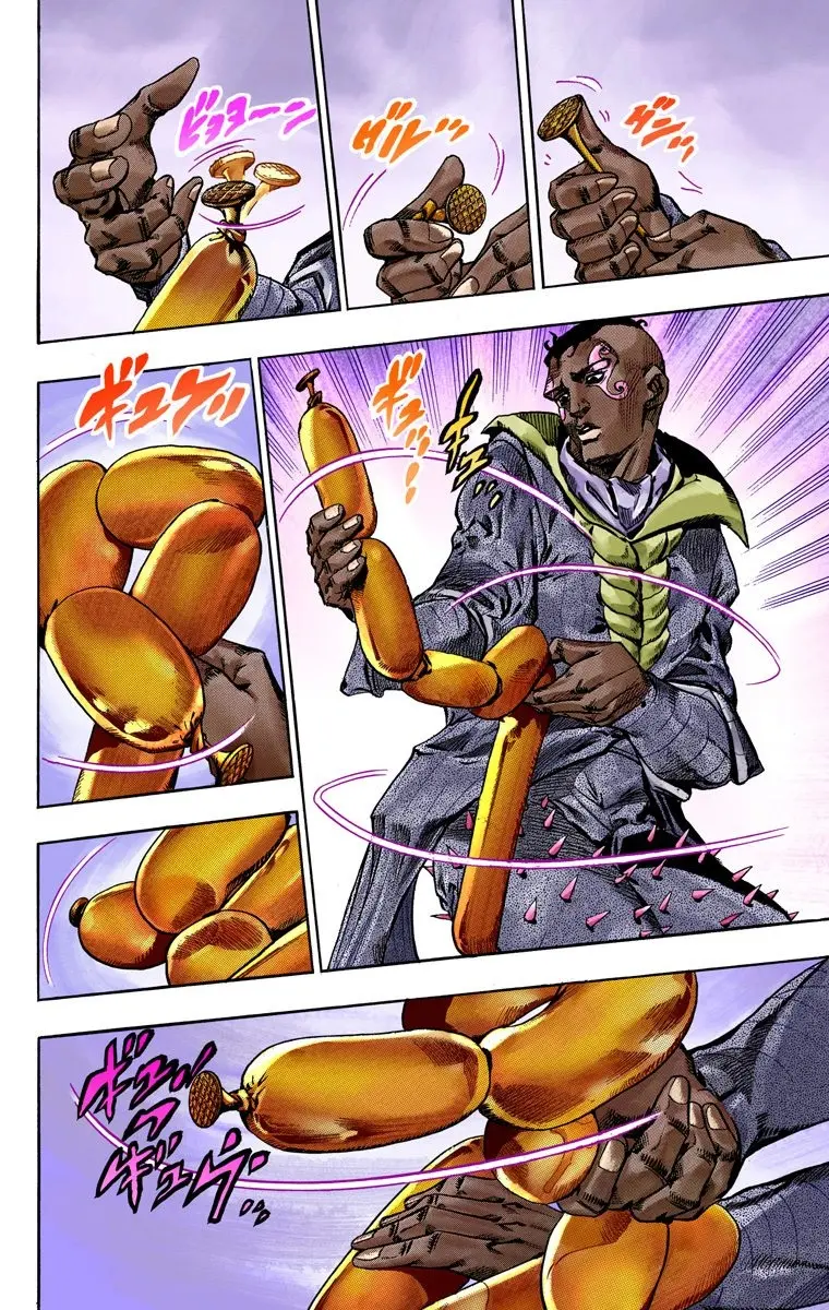 JoJo's Bizarre Adventure Steel Ball Run Colored Manga β Chapter 48 β Page 34