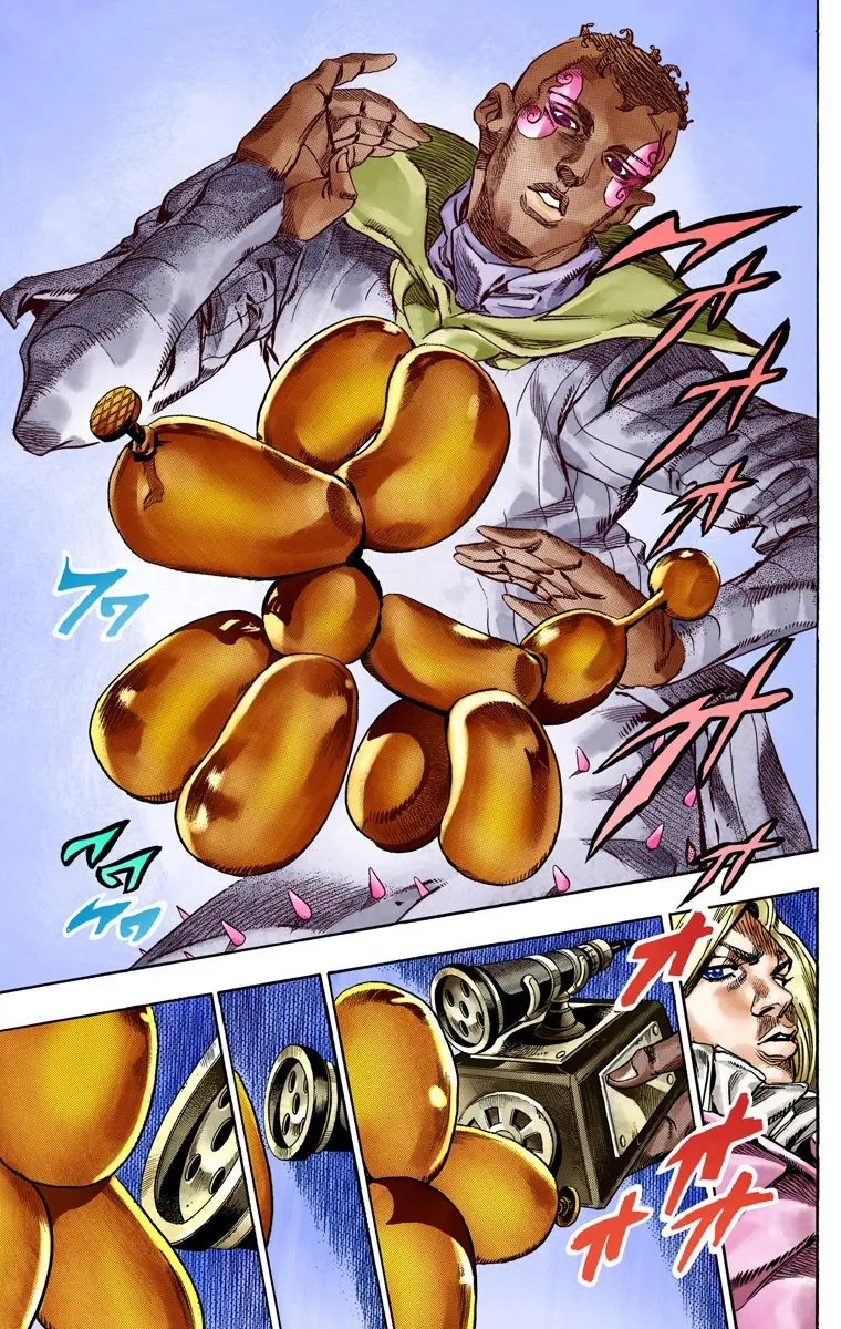 JoJo's Bizarre Adventure Steel Ball Run Colored Manga β Chapter 48 β Page 35