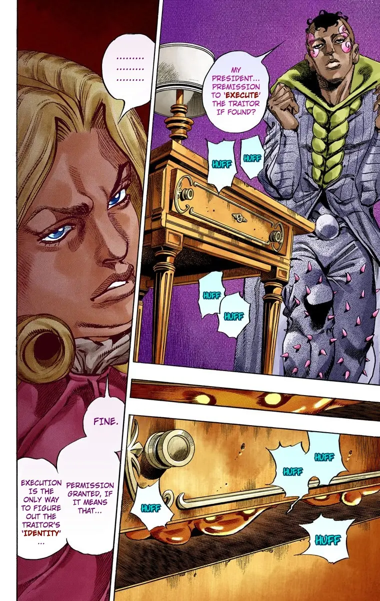 JoJo's Bizarre Adventure Steel Ball Run Colored Manga β Chapter 48 β Page 39