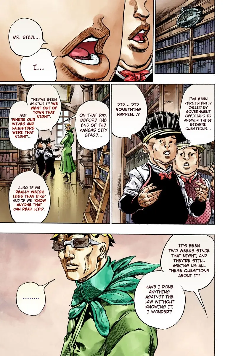 JoJo's Bizarre Adventure Steel Ball Run Colored Manga β Chapter 48 β Page 40