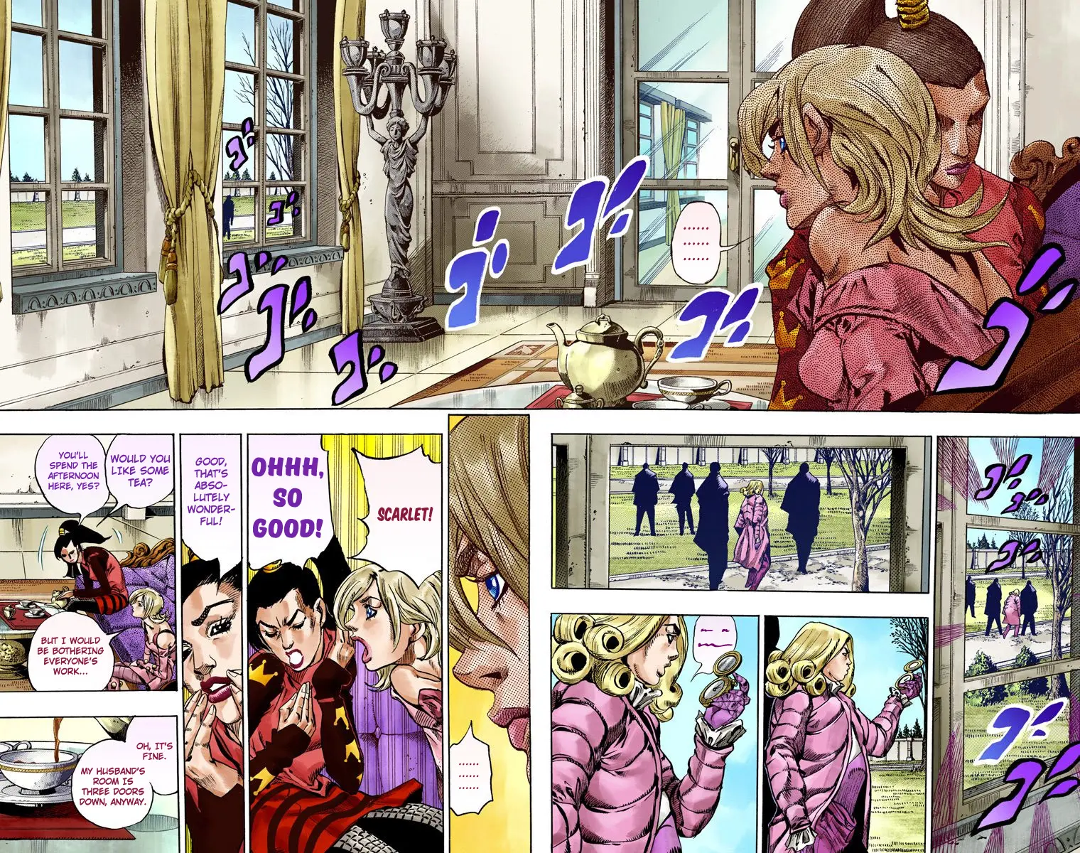 JoJo's Bizarre Adventure Steel Ball Run Colored Manga — Chapter 49 — Page 6