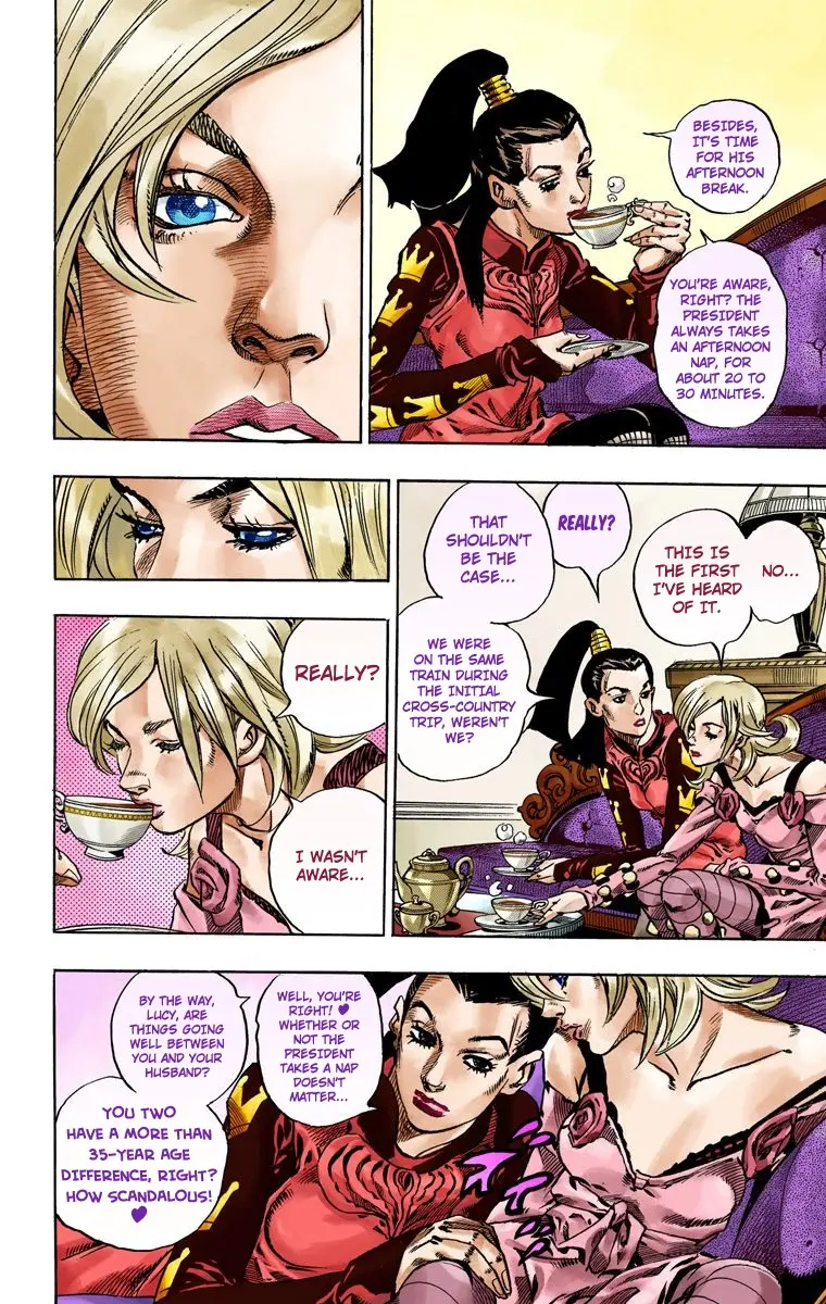 JoJo's Bizarre Adventure Steel Ball Run Colored Manga — Chapter 49 — Page 7