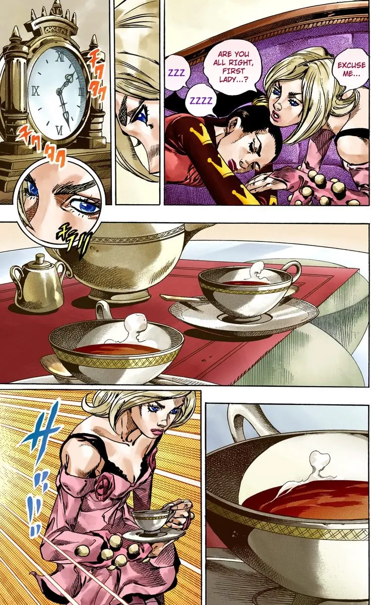 JoJo's Bizarre Adventure Steel Ball Run Colored Manga — Chapter 49 — Page 14