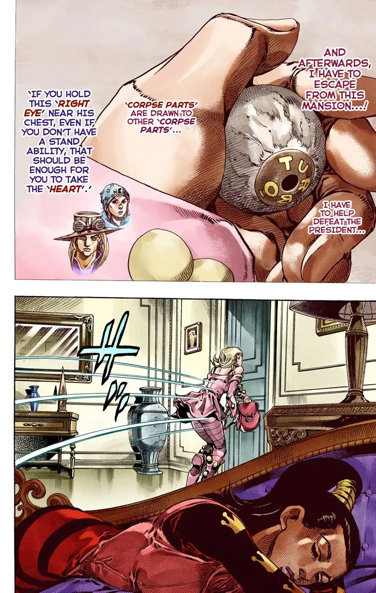 JoJo's Bizarre Adventure Steel Ball Run Colored Manga — Chapter 49 — Page 17
