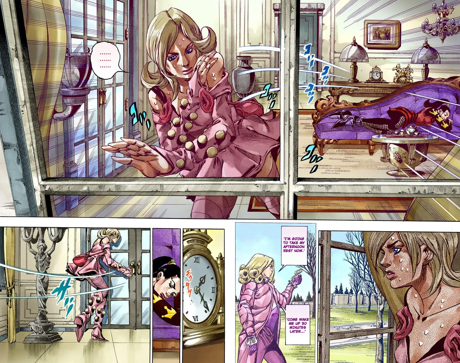 JoJo's Bizarre Adventure Steel Ball Run Colored Manga — Chapter 49 — Page 19