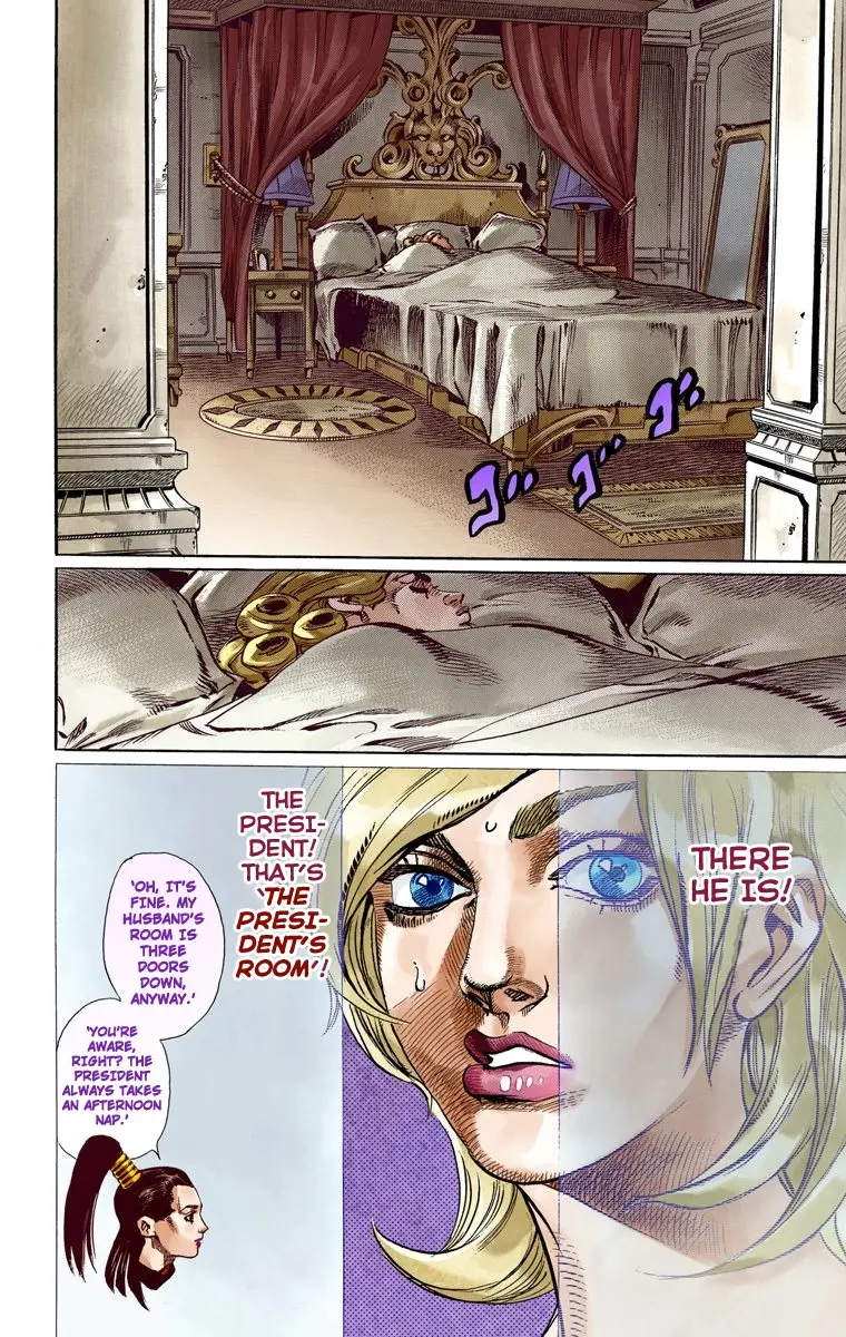 JoJo's Bizarre Adventure Steel Ball Run Colored Manga — Chapter 49 — Page 22