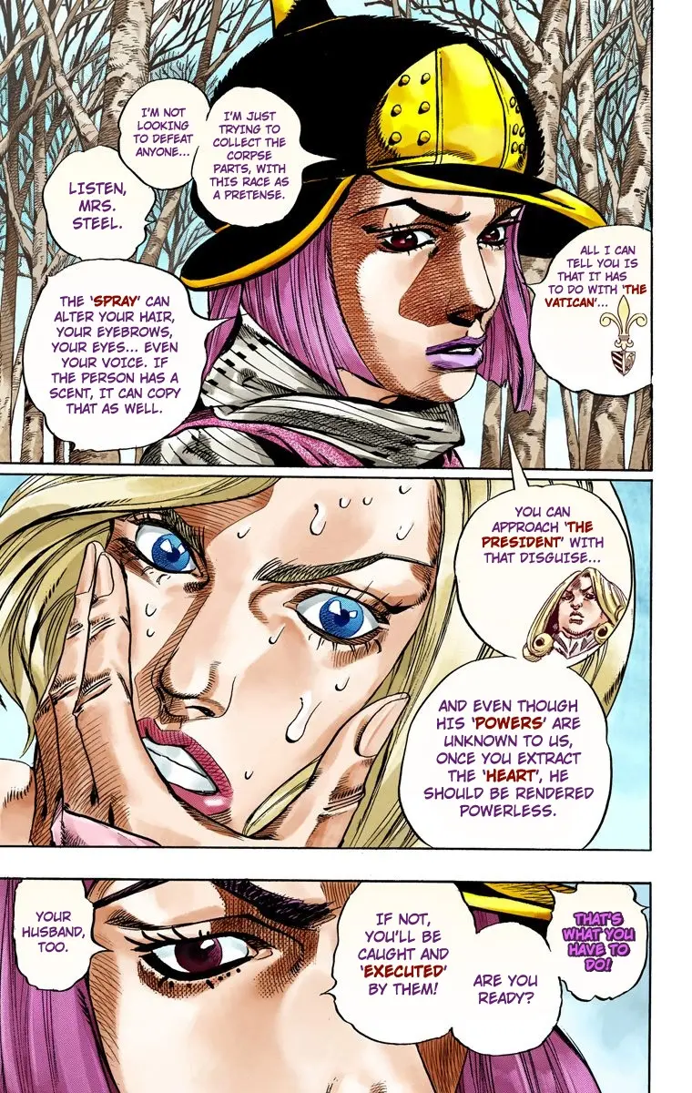 JoJo's Bizarre Adventure Steel Ball Run Colored Manga — Chapter 49 — Page 31