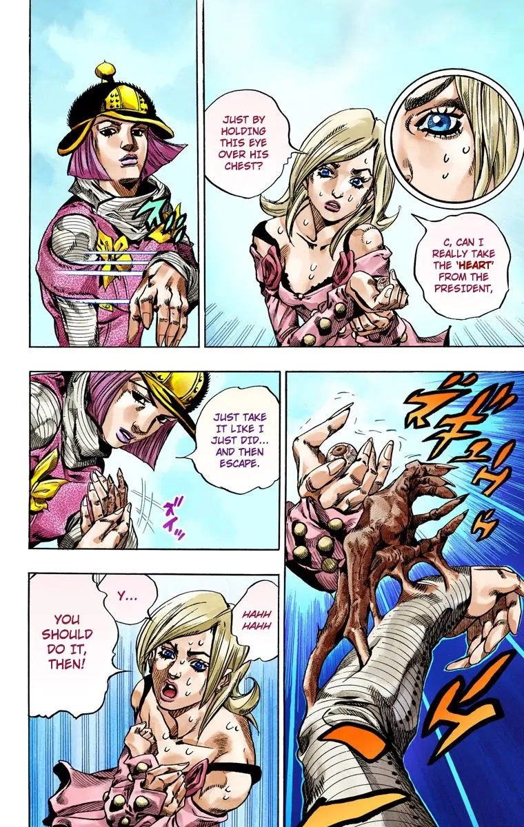 JoJo's Bizarre Adventure Steel Ball Run Colored Manga — Chapter 49 — Page 32
