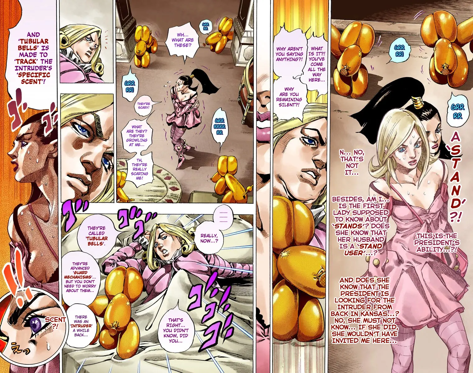 JoJo's Bizarre Adventure Steel Ball Run Colored Manga — Chapter 49 — Page 36