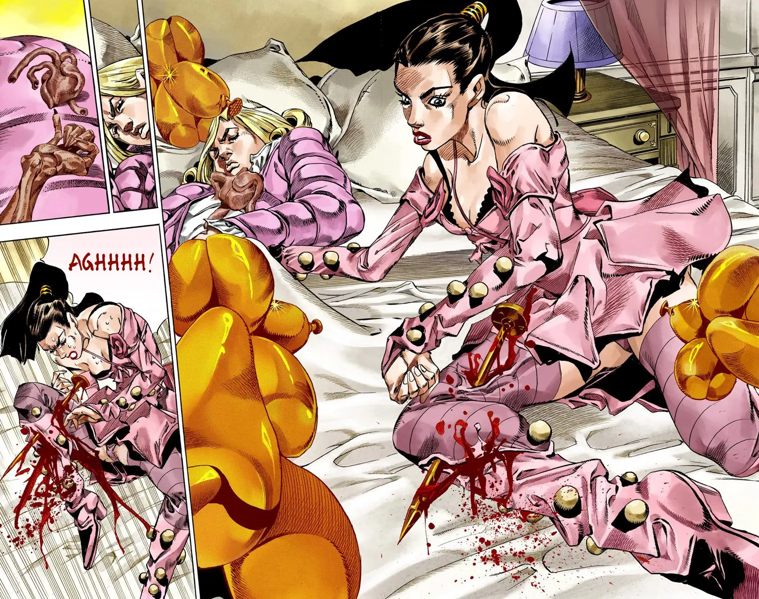 JoJo's Bizarre Adventure Steel Ball Run Colored Manga — Chapter 49 — Page 45