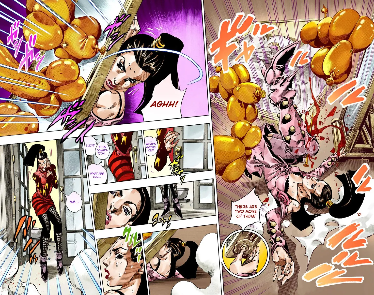 JoJo's Bizarre Adventure Steel Ball Run Colored Manga — Chapter 49 — Page 46