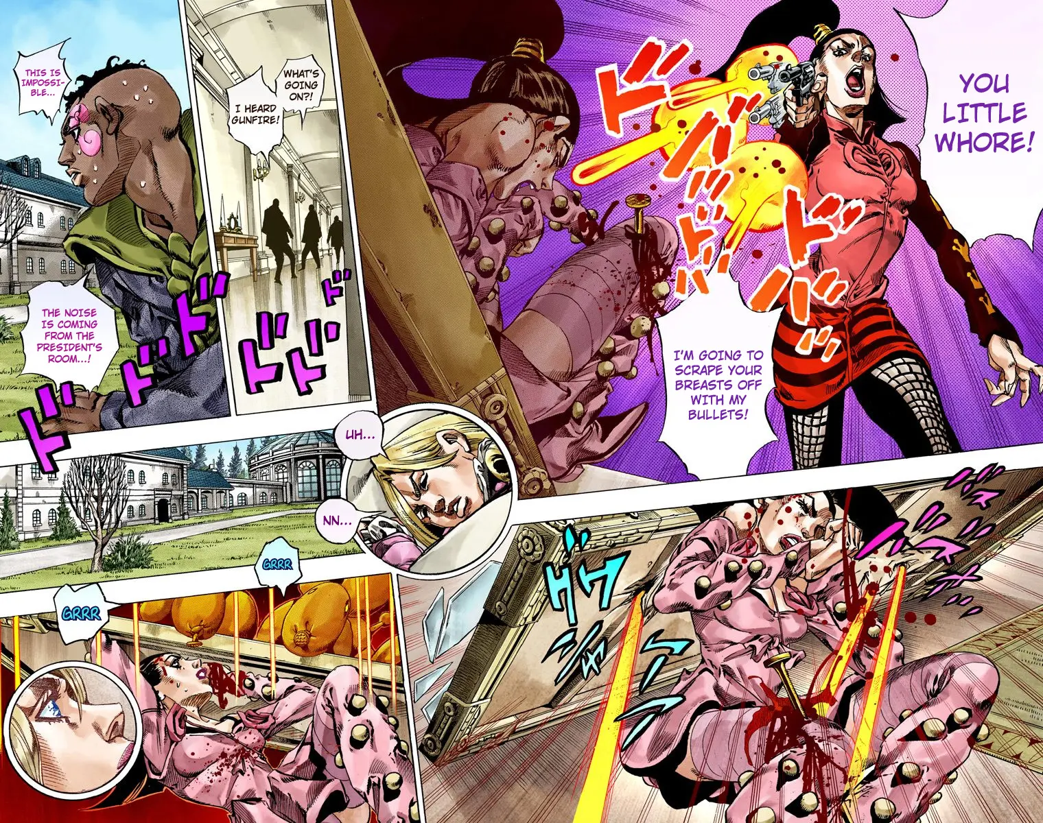 JoJo's Bizarre Adventure Steel Ball Run Colored Manga β Chapter 50 β Page 7