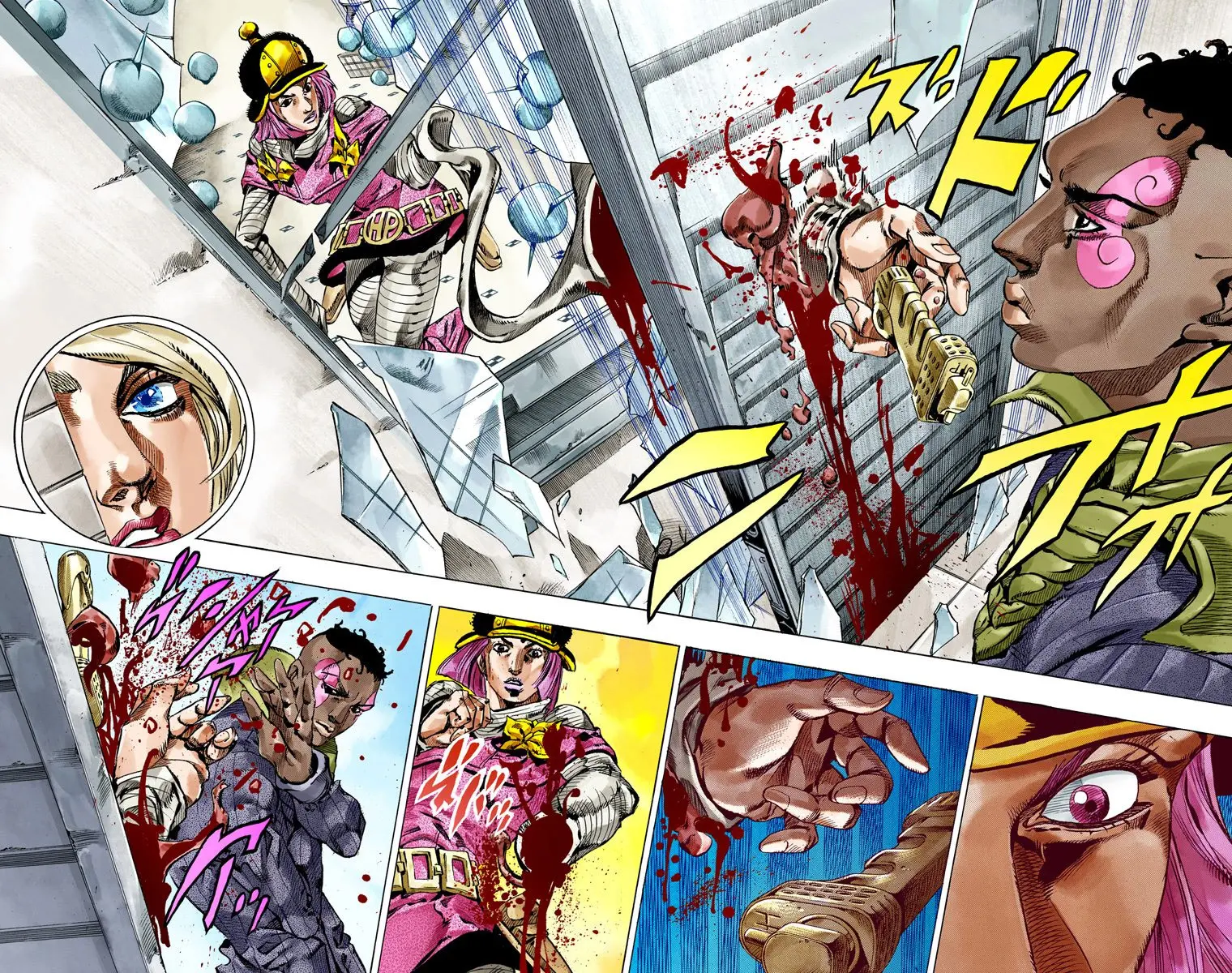JoJo's Bizarre Adventure Steel Ball Run Colored Manga β Chapter 50 β Page 32