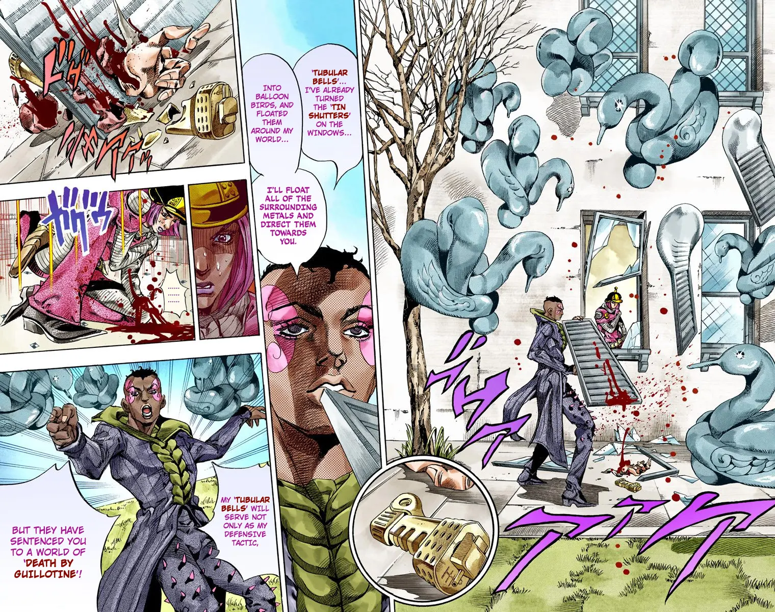 JoJo's Bizarre Adventure Steel Ball Run Colored Manga β Chapter 50 β Page 33