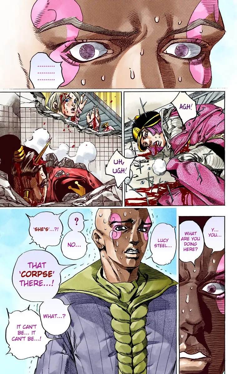 JoJo's Bizarre Adventure Steel Ball Run Colored Manga β Chapter 50 β Page 38