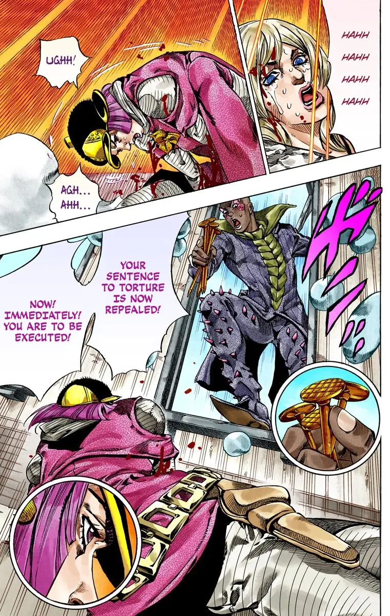 JoJo's Bizarre Adventure Steel Ball Run Colored Manga β Chapter 50 β Page 40