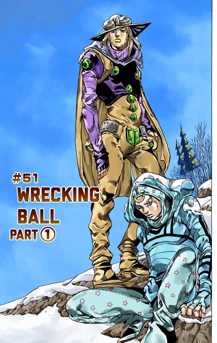 JoJo's Bizarre Adventure Steel Ball Run Colored Manga — Chapter 51 — Page 2