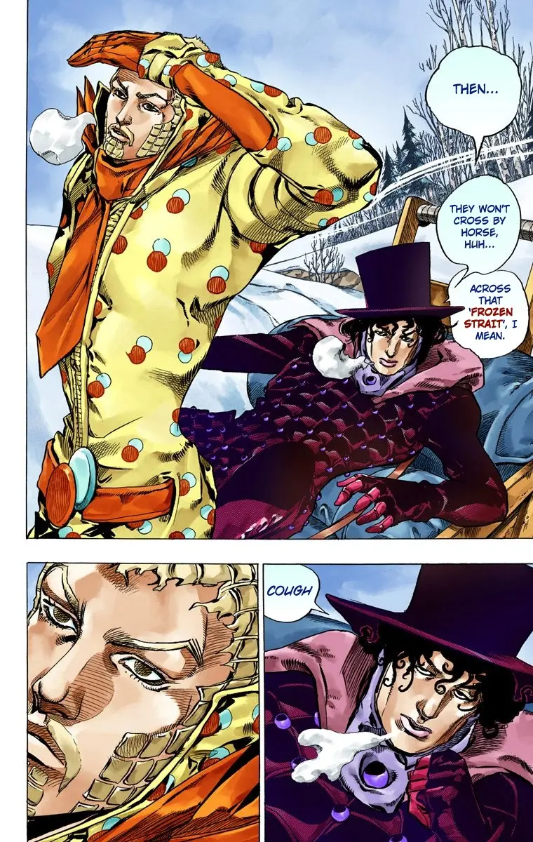 JoJo's Bizarre Adventure Steel Ball Run Colored Manga — Chapter 51 — Page 4