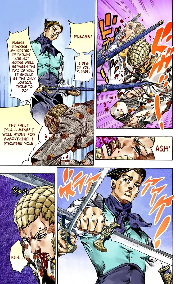JoJo's Bizarre Adventure Steel Ball Run Colored Manga — Chapter 51 — Page 11