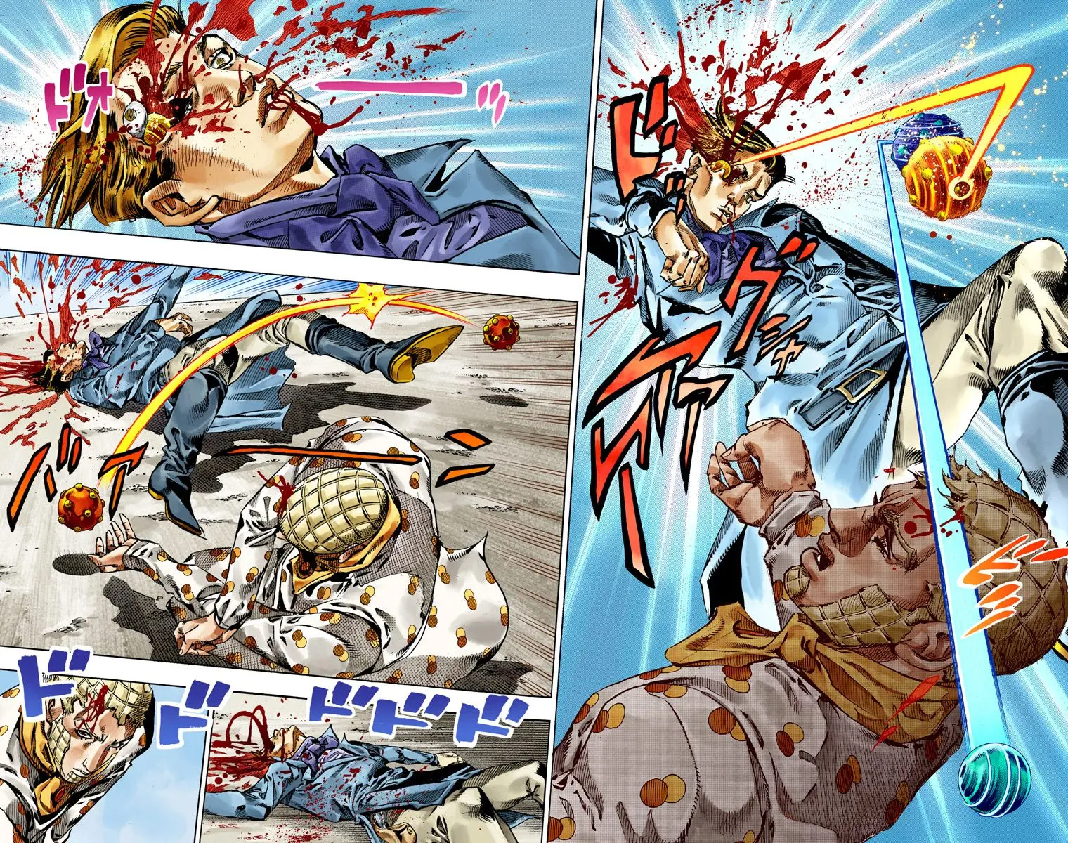 JoJo's Bizarre Adventure Steel Ball Run Colored Manga — Chapter 51 — Page 17