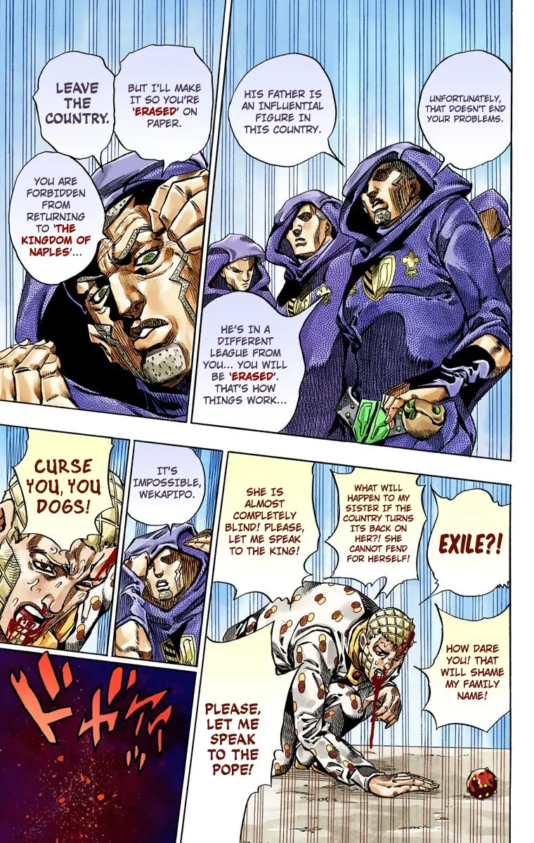 JoJo's Bizarre Adventure Steel Ball Run Colored Manga — Chapter 51 — Page 19