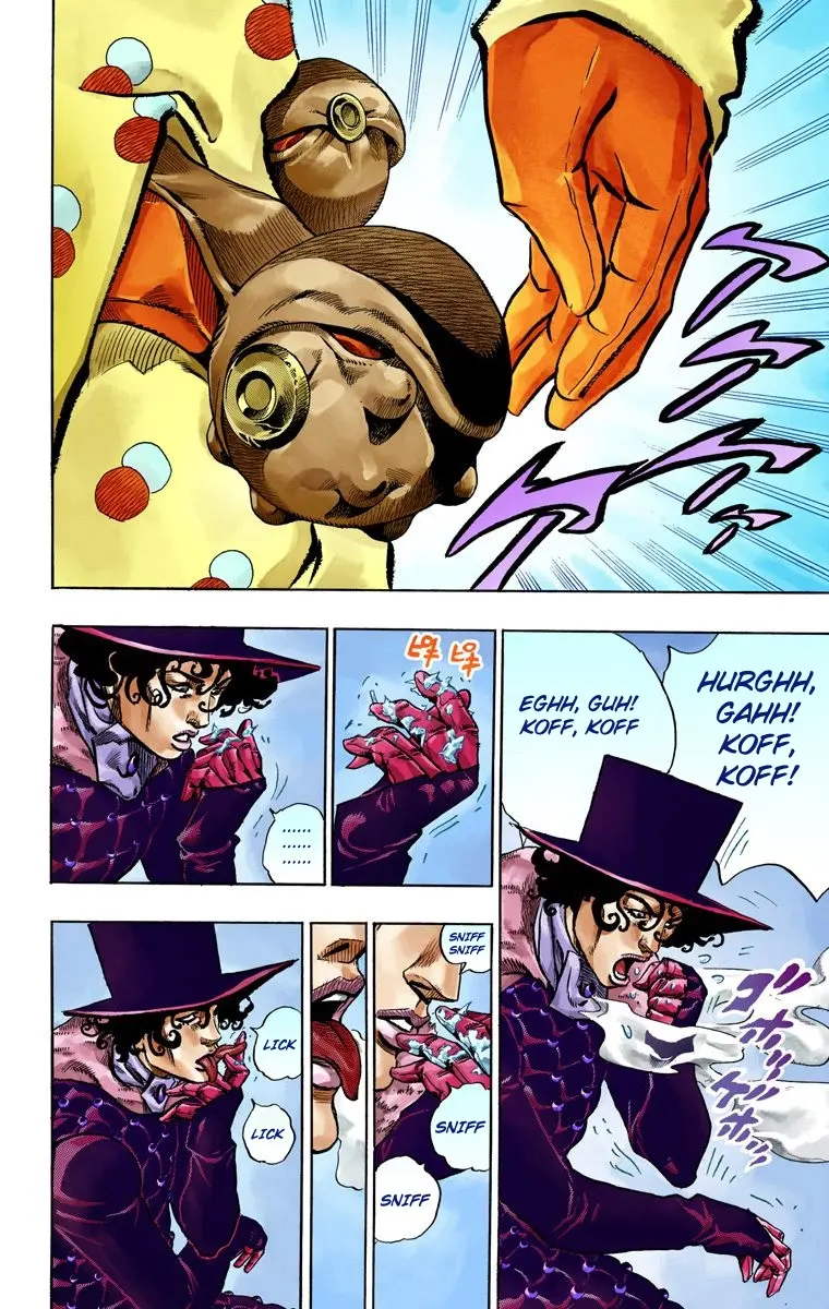 JoJo's Bizarre Adventure Steel Ball Run Colored Manga — Chapter 51 — Page 22