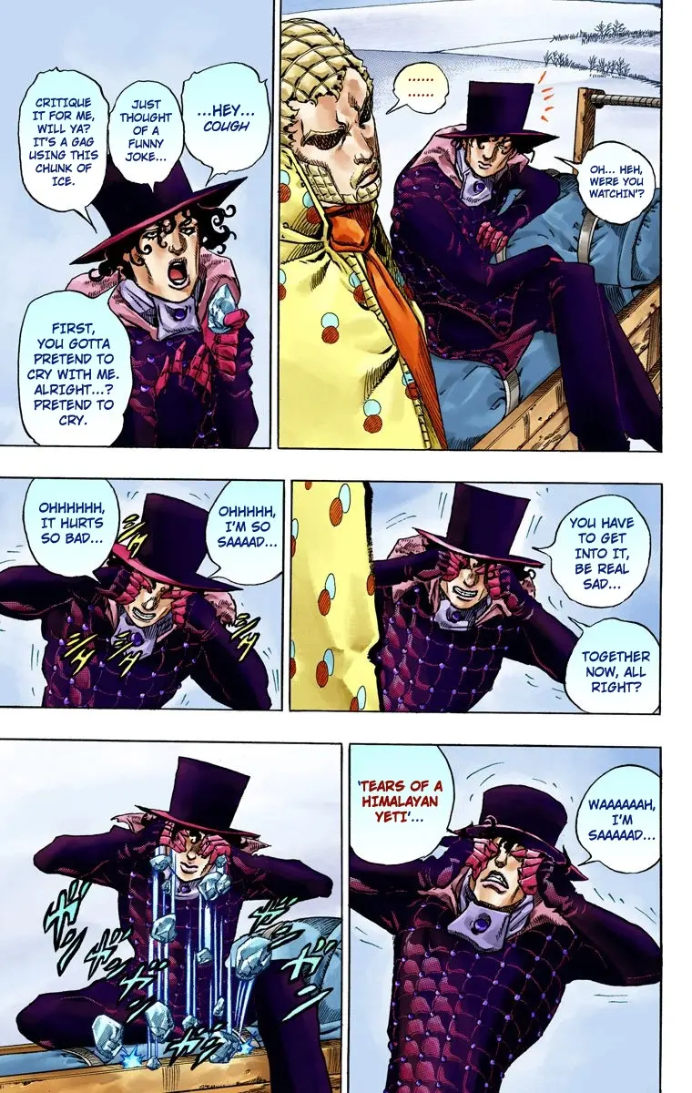 JoJo's Bizarre Adventure Steel Ball Run Colored Manga — Chapter 51 — Page 23