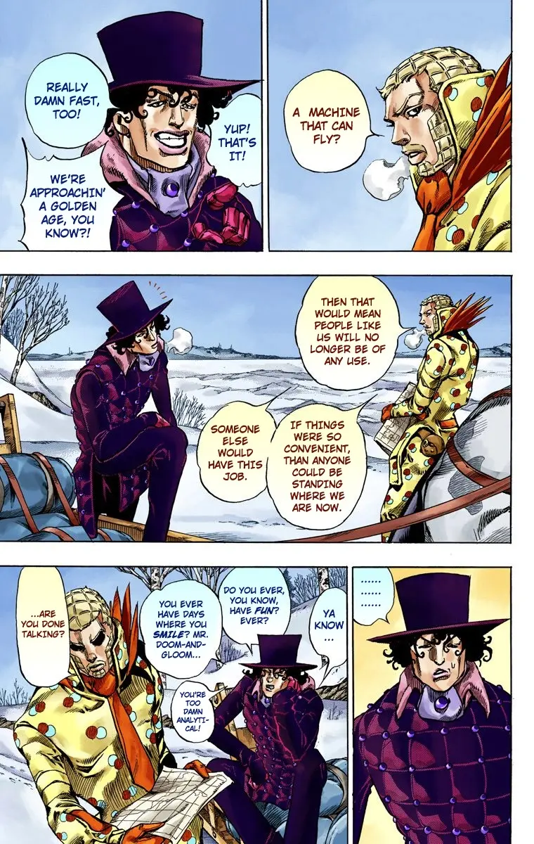 JoJo's Bizarre Adventure Steel Ball Run Colored Manga — Chapter 51 — Page 25