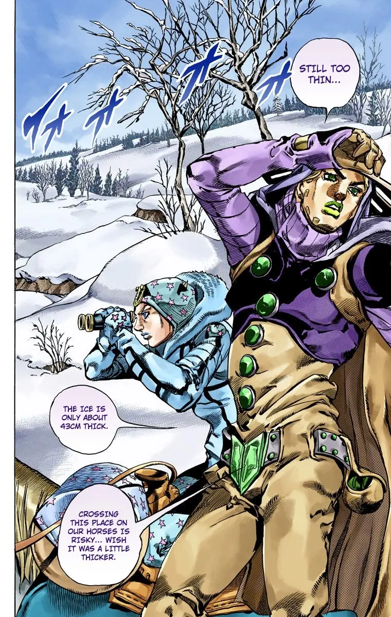 JoJo's Bizarre Adventure Steel Ball Run Colored Manga — Chapter 51 — Page 29