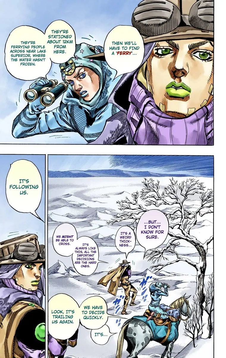 JoJo's Bizarre Adventure Steel Ball Run Colored Manga — Chapter 51 — Page 30