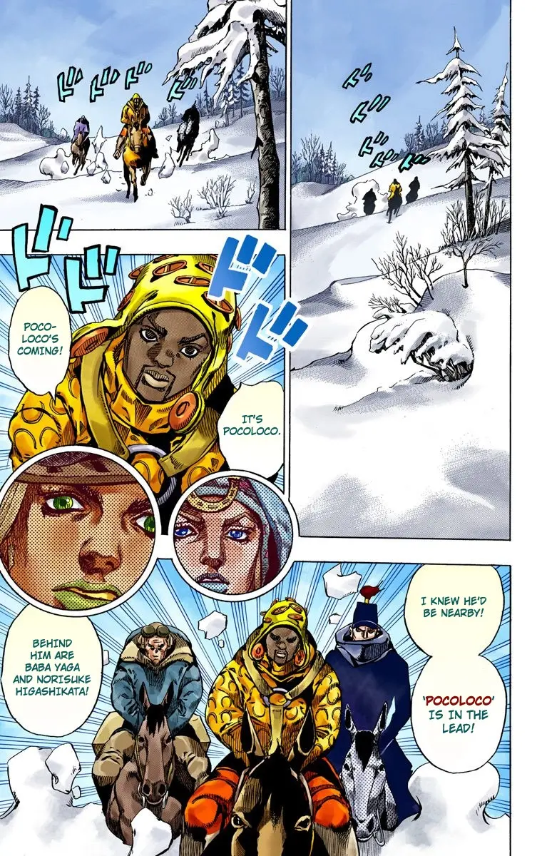 JoJo's Bizarre Adventure Steel Ball Run Colored Manga — Chapter 51 — Page 32