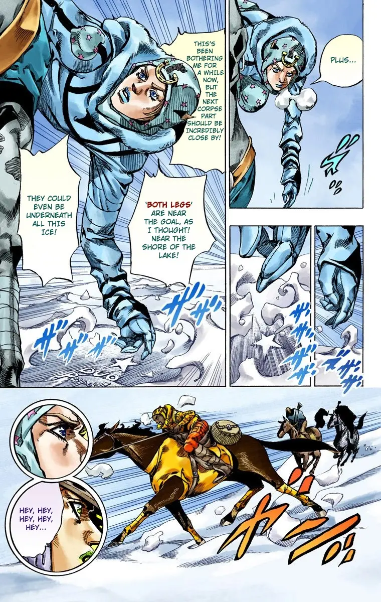 JoJo's Bizarre Adventure Steel Ball Run Colored Manga — Chapter 51 — Page 34