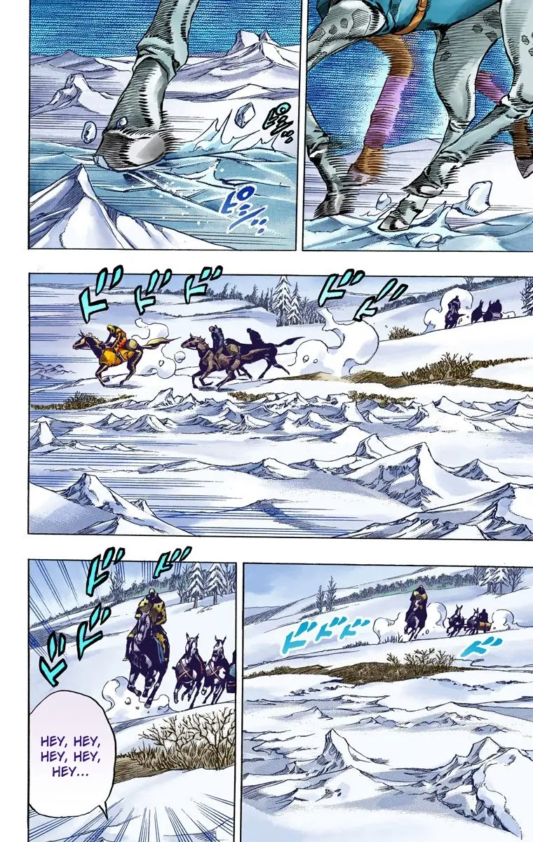 JoJo's Bizarre Adventure Steel Ball Run Colored Manga — Chapter 51 — Page 39