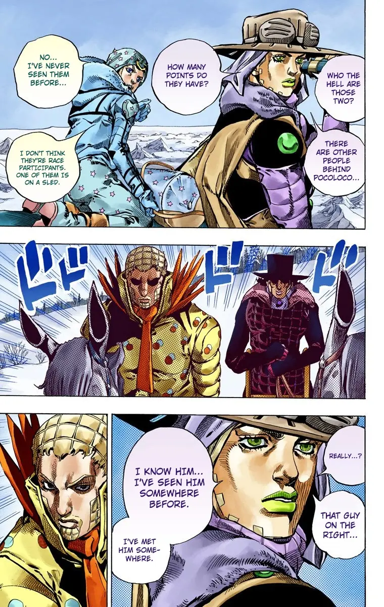 JoJo's Bizarre Adventure Steel Ball Run Colored Manga — Chapter 51 — Page 40