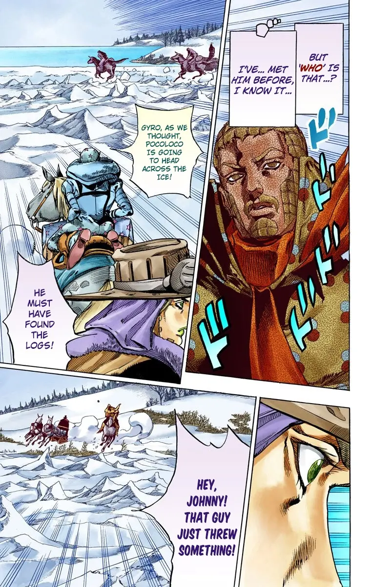 JoJo's Bizarre Adventure Steel Ball Run Colored Manga — Chapter 51 — Page 42