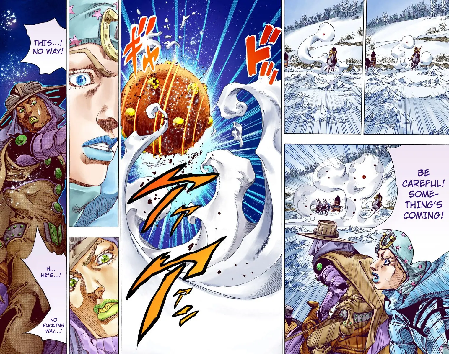 JoJo's Bizarre Adventure Steel Ball Run Colored Manga — Chapter 51 — Page 43