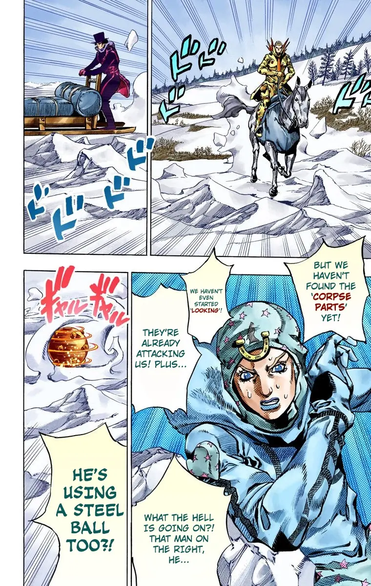 JoJo's Bizarre Adventure Steel Ball Run Colored Manga — Chapter 51 — Page 47
