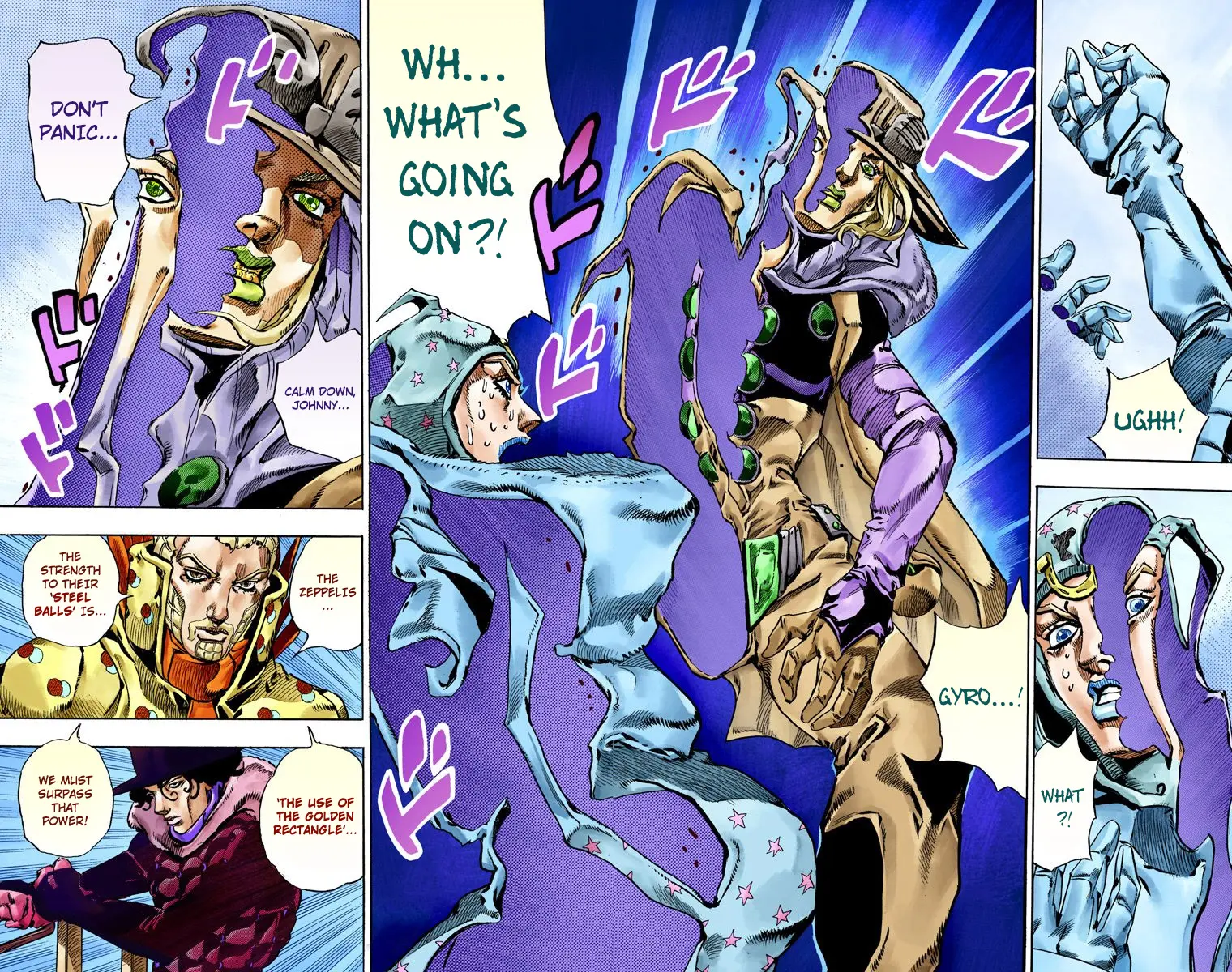 JoJo's Bizarre Adventure Steel Ball Run Colored Manga — Chapter 51 — Page 49