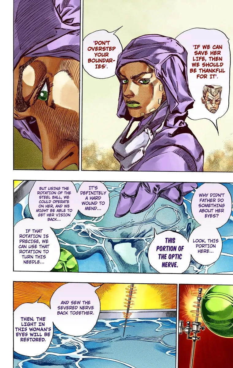 JoJo's Bizarre Adventure Steel Ball Run Colored Manga — Chapter 52 — Page 7