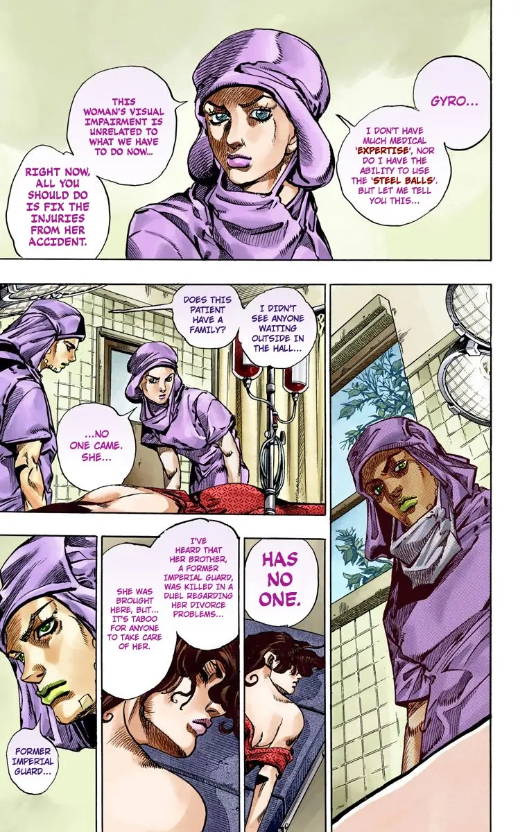 JoJo's Bizarre Adventure Steel Ball Run Colored Manga — Chapter 52 — Page 8