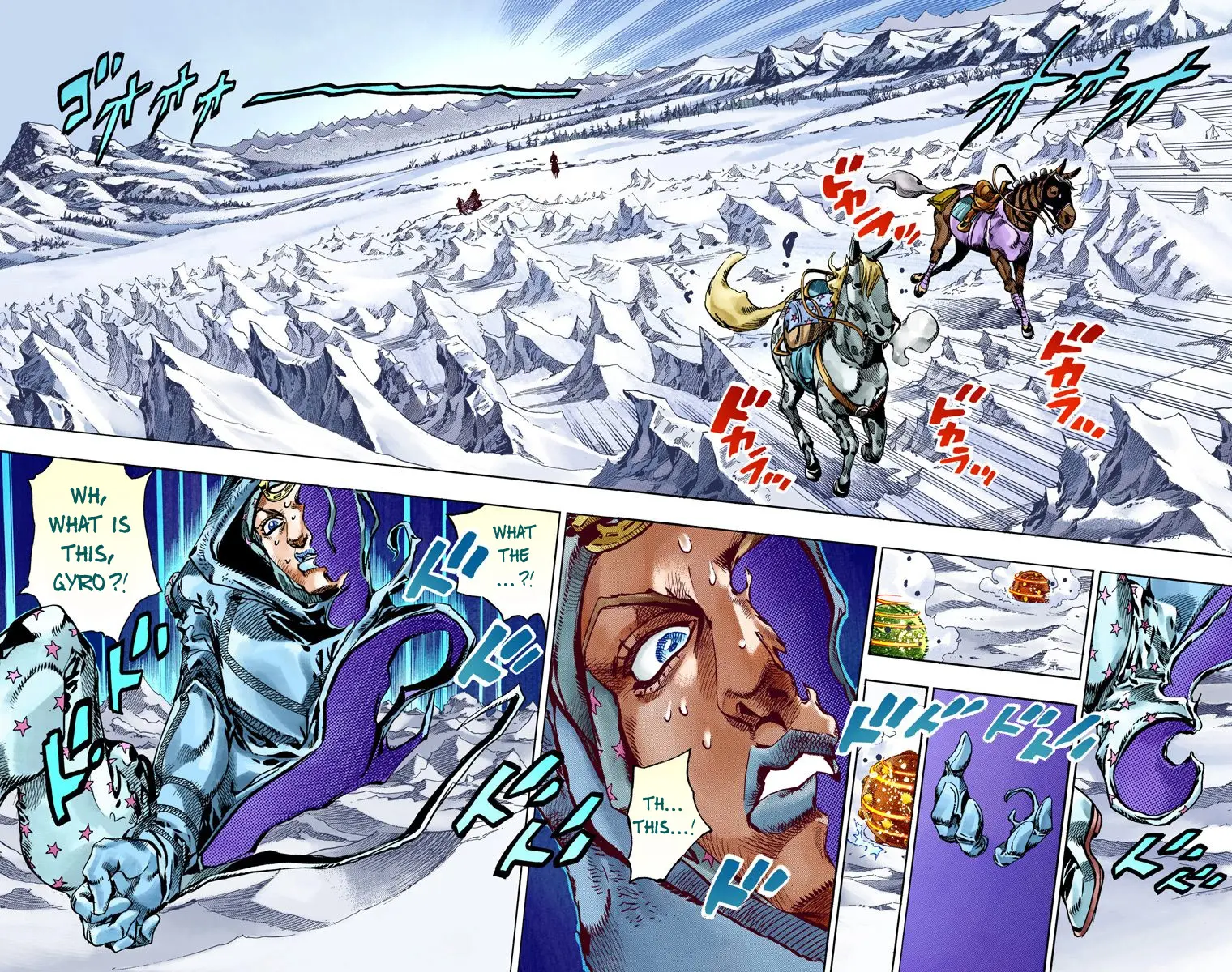 JoJo's Bizarre Adventure Steel Ball Run Colored Manga — Chapter 52 — Page 11