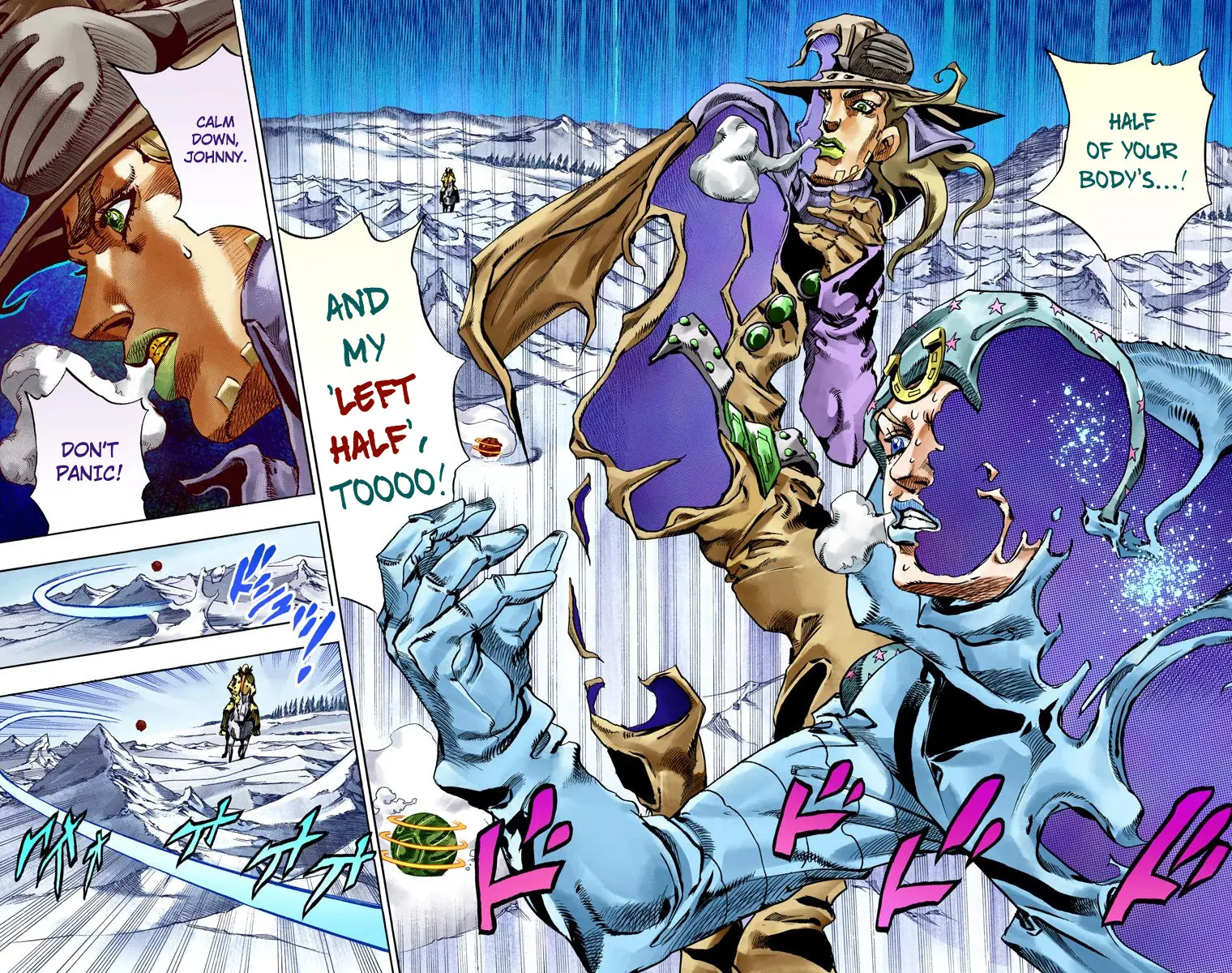 JoJo's Bizarre Adventure Steel Ball Run Colored Manga — Chapter 52 — Page 12