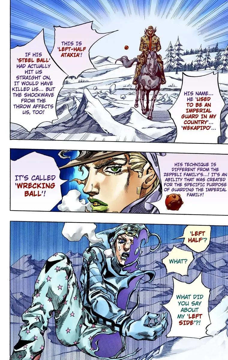 JoJo's Bizarre Adventure Steel Ball Run Colored Manga — Chapter 52 — Page 13