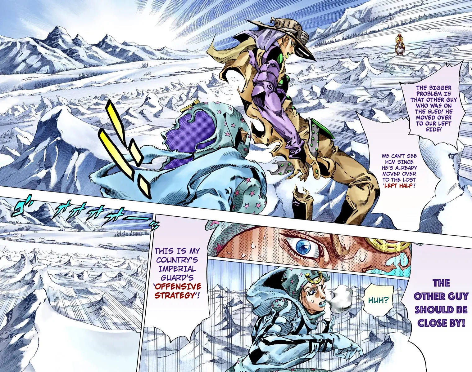 JoJo's Bizarre Adventure Steel Ball Run Colored Manga — Chapter 52 — Page 15