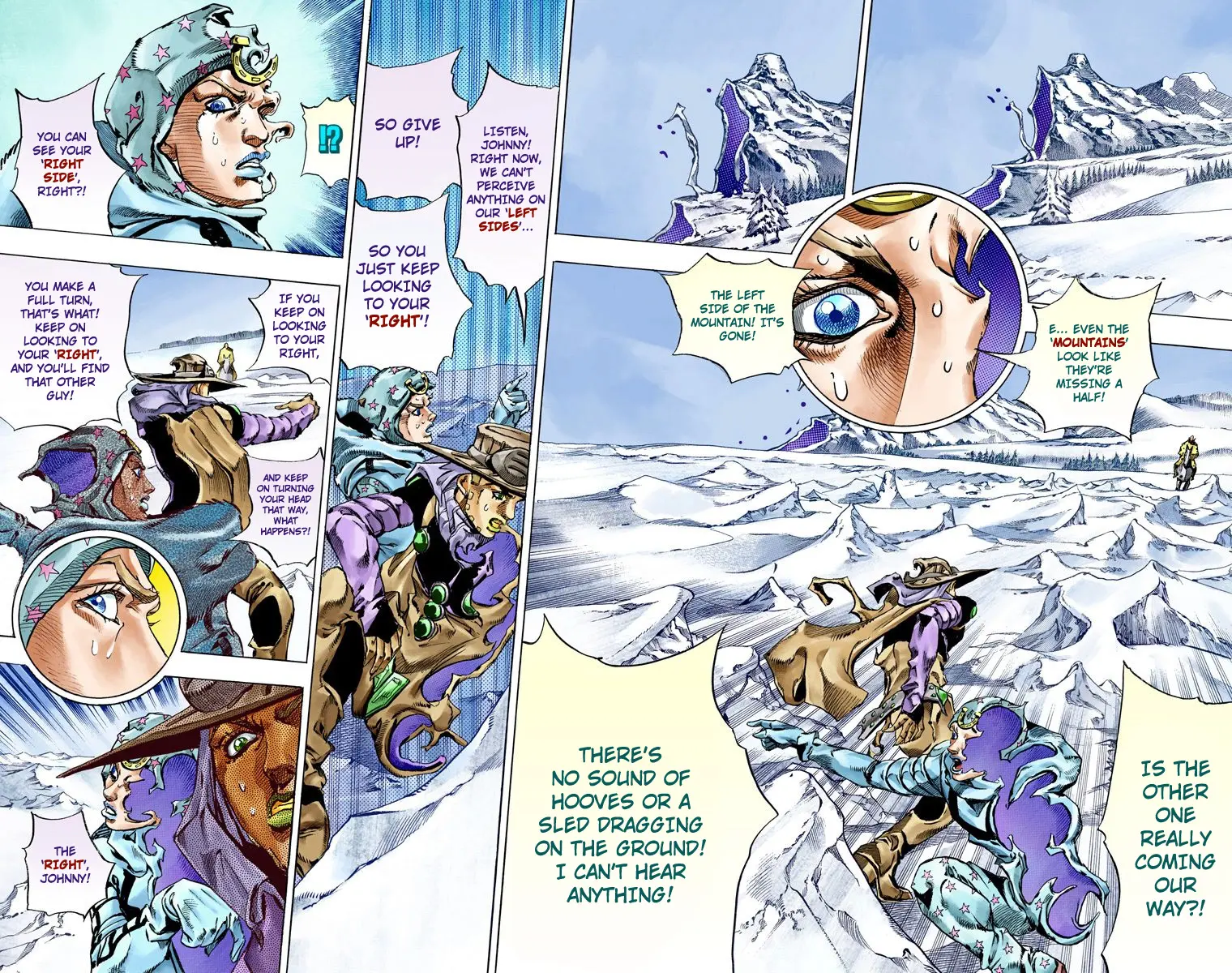 JoJo's Bizarre Adventure Steel Ball Run Colored Manga — Chapter 52 — Page 16