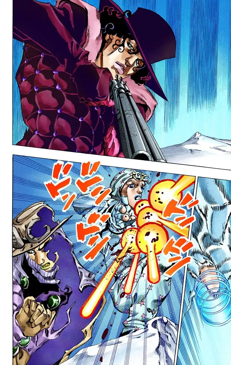JoJo's Bizarre Adventure Steel Ball Run Colored Manga — Chapter 52 — Page 18