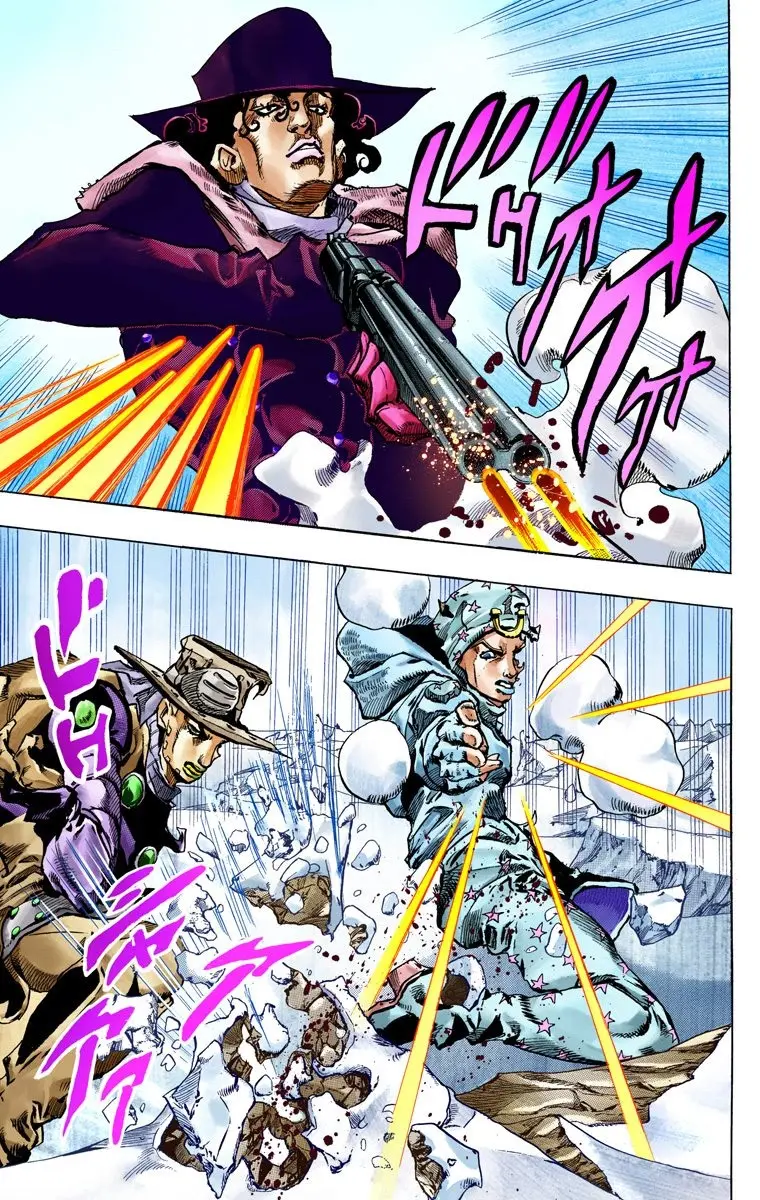 JoJo's Bizarre Adventure Steel Ball Run Colored Manga — Chapter 52 — Page 19